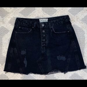 Free People Denim Skirt